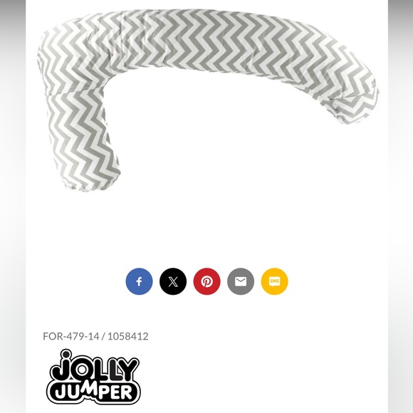 Jolly Jumper || Sleep Ez Chevron Slip Cover BNIB - Picture 2 of 2